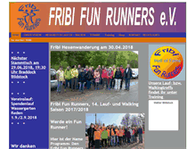 Tablet Screenshot of fribifunrunners.de